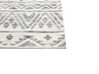 Teppich creme / grau 160 x 230 cm geometrisches Muster Kurzflor ASPANI_885729