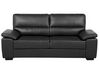 3-istuttava sohva keinonahka musta VOGAR_676459