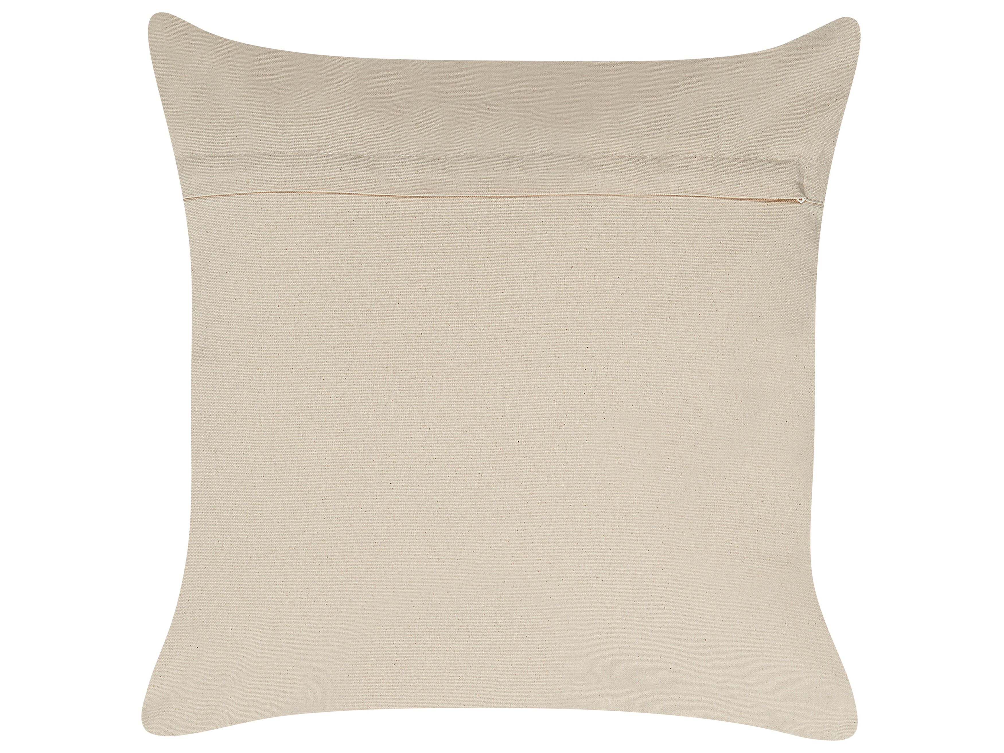 Abat-jour cylindrique M10 de 60 cm en popeline beige Dori Fabrilamp