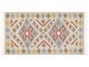 Dywan bawełniany kilim 80 x 150 cm wielokolorowy ATAN_869087