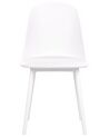 Set of 2 Dining Chairs White FOMBY_902822