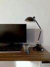Desk Screen 72 x 40 cm Light Grey WALLY_836151