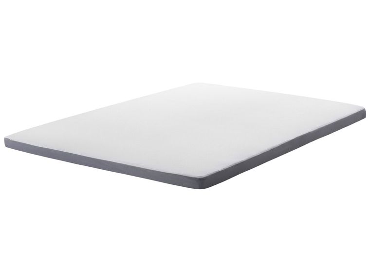 Polyester Eu Super King Size Memory Foam Mattress Topper Comfy Beliani Fr Polyester Eu Super King Size Memory Foam Mattress Topper Comfy Beliani Fr