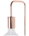 Metal Floor Lamp Copper SAVENA_785117