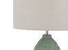 Ceramic Table Lamp Green OHIO_790787