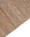 Teppich sandbeige 80 x 150 cm Kurzflor MALHIA_846680