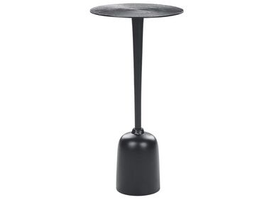 Tavolino metallo nero ⌀ 30 cm SELWYN