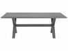 Table de jardin en aluminium gris 200 x 105 cm CASCAIS_739908