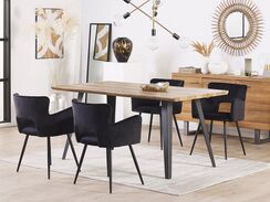 Tuoli sametti musta SANILAC Tuoli sametti musta SANILAC