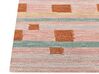 Vlněný koberec 140 x 200 cm barevný YOMRA_836398