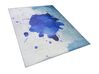 Tapis avec tache encre bleu 160 x 230 cm ODALAR_755391