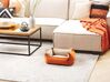 Obojstranná posteľ pre psa 50 x 35 cm oranžová/béžová IZMIR_826601