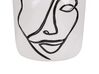 Vaso decorativo gres porcellanato bianco 19 cm AGRINION_810640