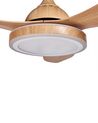 Ventilateur de plafond marron avec lampe MUDDY_861563