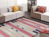 Bavlněný kelimový koberec 200 x 300 cm vícebarevný GANDZAK_869367