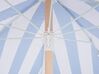 Fehér és kék napernyő ⌀ 150 cm MONDELLO_848582