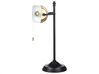 Lámpara de mesa de metal dorado/negro 52 cm MARAVAL_851471