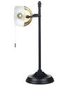 Fekete és arany fém asztali lámpa 52 cm MARAVAL_851471