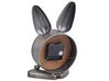 Iron Table Clock Bunny Silver THUSIS_784851