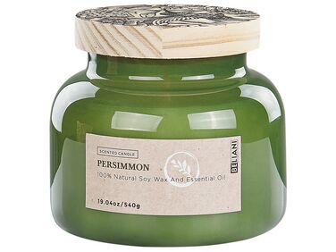 Soy Wax Scented Candle Persimmon DELIGHT BLISS