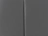 Letto contenitore similpelle grigio 140 x 200 cm DREUX_793188