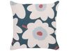 Set of 2 Cushions Floral Pattern 45 x 45 cm Multicolour SESBANIA_857702