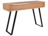 2 Drawer Acacia Wood Console Table Light ANTIGO_892074