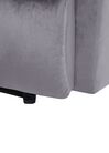 Velvet Recliner Chair Grey ESLOV_779795