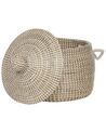Seagrass Basket with Lid Light MYTHO_886558