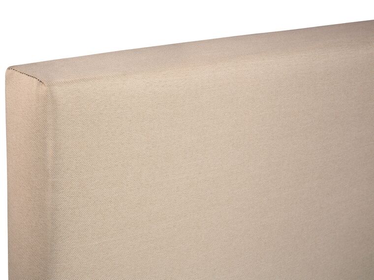 Boxspring stof beige 180 x 200 cm PRESIDENT | Beliani.nl