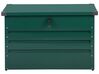 Auflagenbox Stahl dunkelgrün 100 x 62 cm CEBROSA_717633