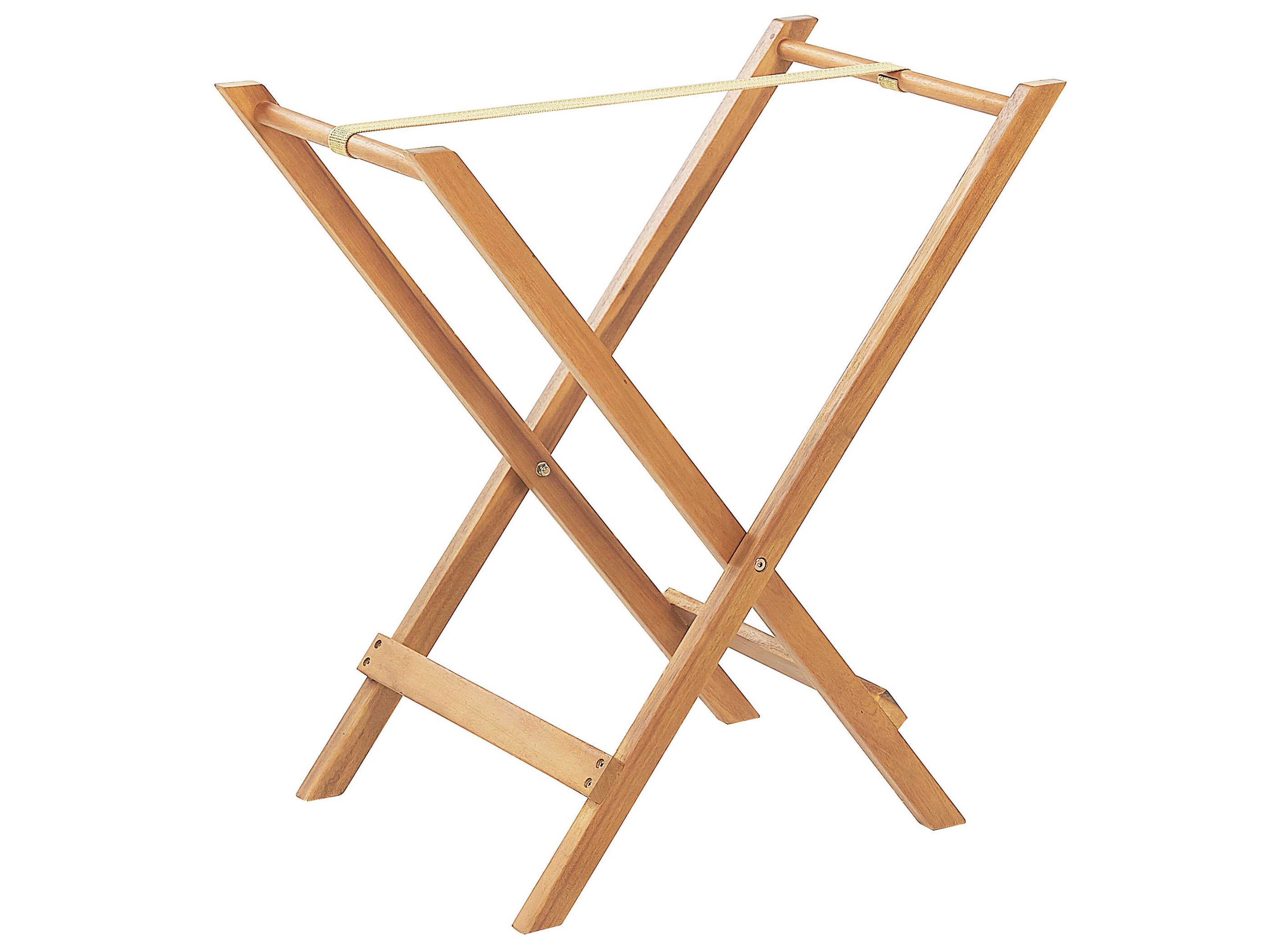 Stolik ogrodowy drewniany jasny JAVA