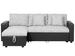 3-istuttava kulmavuodesohva kangas oikeak. harmaa/musta TAMPERE 3-istuttava kulmavuodesohva kangas oikeak. harmaa/musta TAMPERE