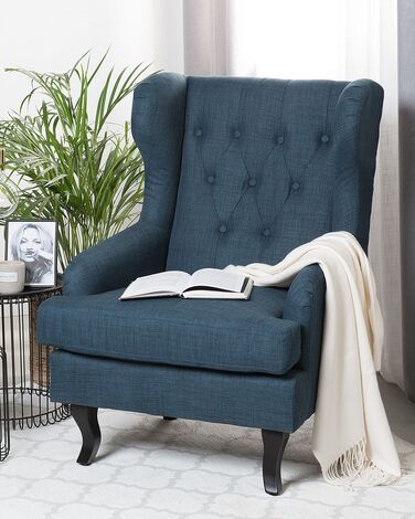Fabric Armchair Blue ALTA