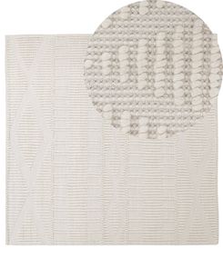 Matto villa vaalea beige 200 x 200 cm LAPSEKI