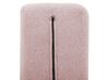 4 Seater Modular Fabric Corner Sofa Pink TIBRO_825642