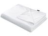 Weighted Blanket Cover 150 x 200 cm White RHEA_891689