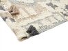 Alfombra kilim de lana beige/gris/marrón 160 x 230 cm MRGAVET_860073