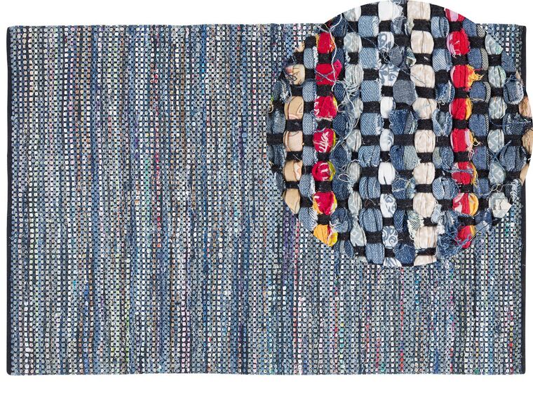 Cotton Area Rug 160 x 230 cm Multicolour ALANYA_482223