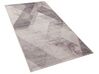 Teppich rosa 80 x 150 cm geometrisches Muster Kurzflor KALE_806505