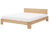 Dřevěná postel s lamelovým roštem 180x200 cm ROYAN_726520