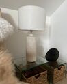 Lampe de table en céramique blanc ANSEBA_883506