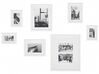 Wall Gallery of Landscapes 7 Frames White ZINARE_819636