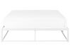 Metal EU Double Size Bed White VIRY_902589