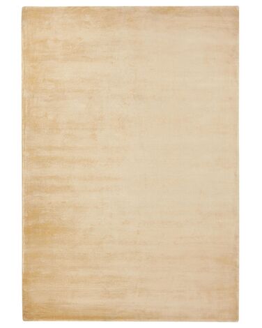 Viskózový koberec 160 x 230 cm pískově béžový GESI II
