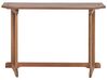 Skládací stůl z akáciového dřeva 110 x 47 cm světlé dřevo TREIA_811897
