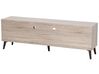 TV Stand Light Wood with Grey ALLOA_713065
