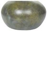 Dekovase Terrakotta grau / gold 18 cm KLANG_893532