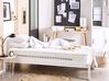 Łóżko drewniane 90 x 200 cm białe VANNES_764175