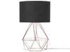 Tischlampe schwarz / kupfer 35 cm geometrisch MARONI_705070